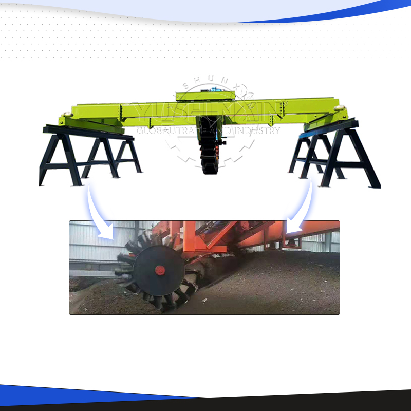 Wheel Type Fertilizer Compost Turner - Yushunxin fertilizer production ...