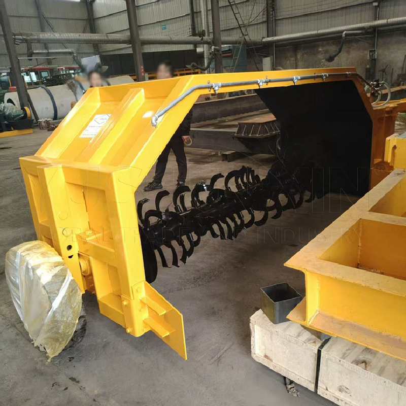 Tractor-pulled Compost Turner - Yushunxin fertilizer production equipment