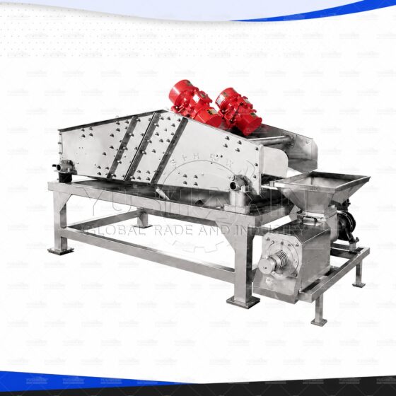 High-Frequency Vibratory Manure Separator